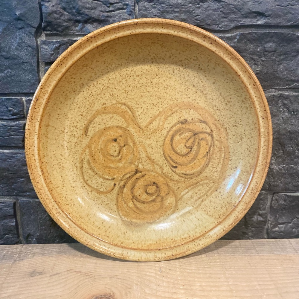 Vintage Pottery Serving Plate